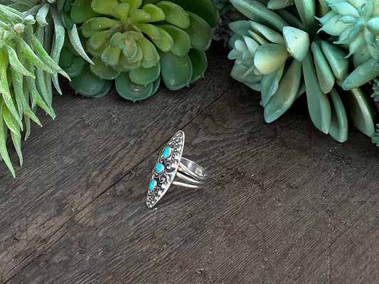 Triple Kingman Totem Ring