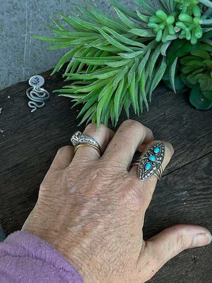 Triple Kingman Totem Ring