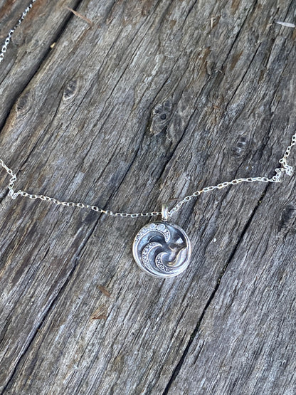 Catch The Wave - Sterling Silver And Diamond CZ’s