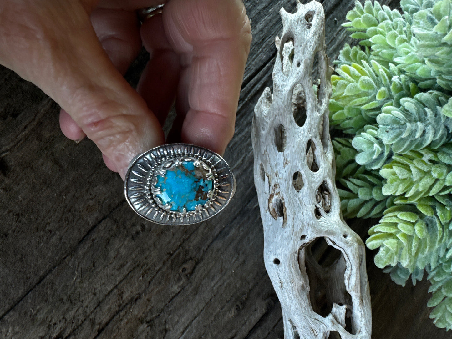 River Song Turquoise Sterling Silver