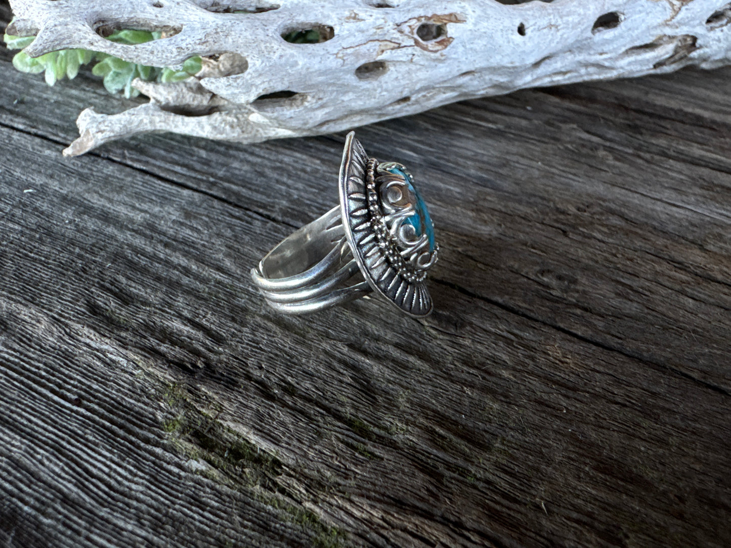 River Song Turquoise Sterling Silver