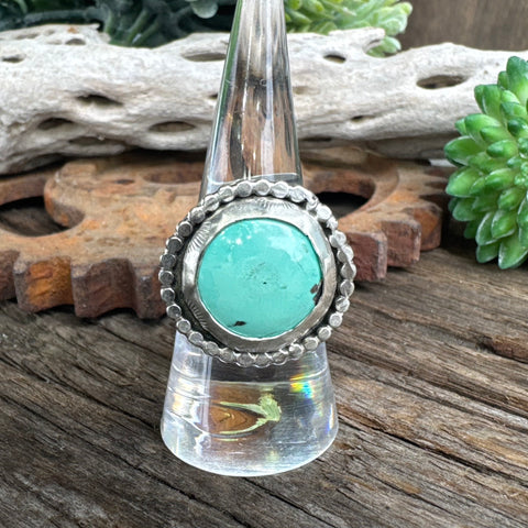 Sterling Silver & Turquoise Ring - High Desert Sky Ring