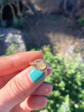 Load image into Gallery viewer, Golden Yellow Rutile Quartz And 14k Gold Fill Stacker Rings
