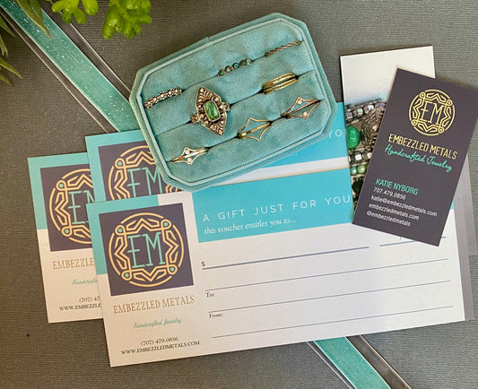 Embezzled Metals Gift Cards