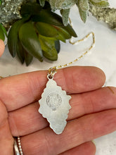 Load image into Gallery viewer, Beautiful Faceted Rose Cut Pink Sapphire In Sterling Silver And 14K Gold Filled
