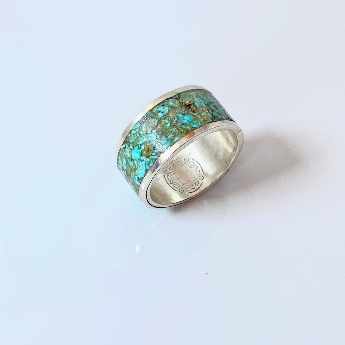 Sterling and Turquoise Inlay Ring
