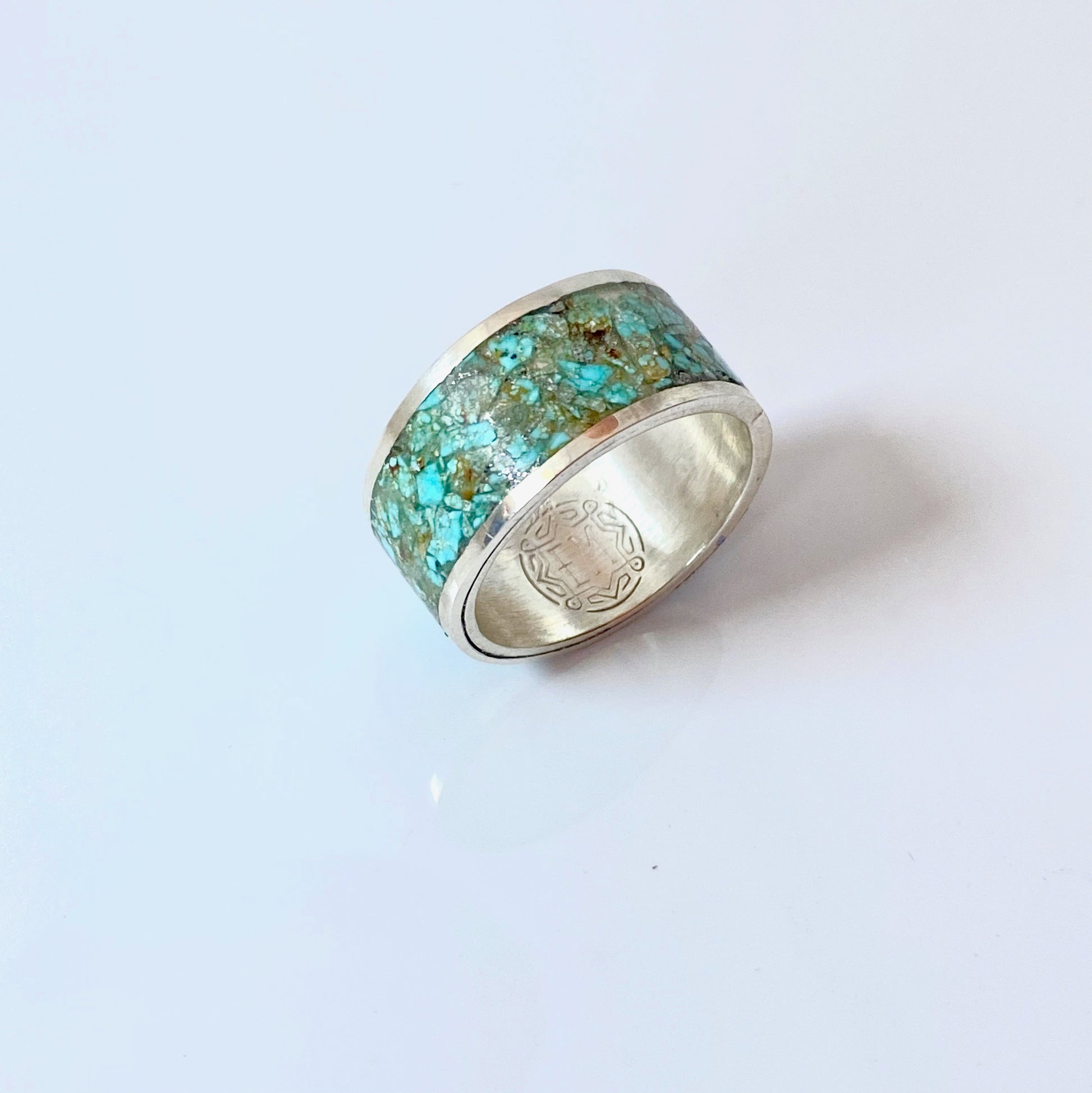 Sterling and Turquoise Inlay Ring