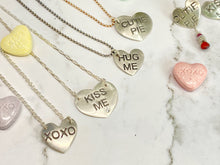 Load image into Gallery viewer, Medium Sterling Silver Sweet Tart Hearts
