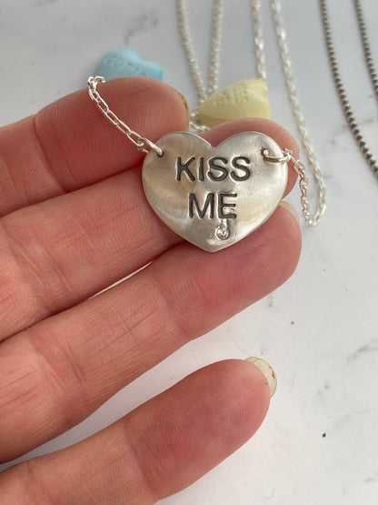 Medium Sterling Silver Sweet Tart Hearts