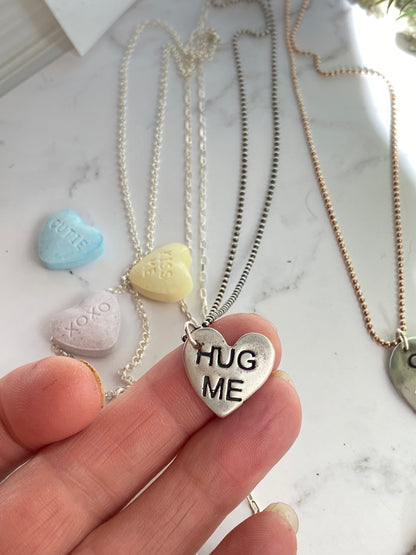 Medium Sterling Silver Sweet Tart Hearts