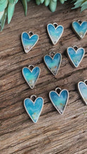 Load and play video in Gallery viewer, Ocean Wave Heart Earrings
