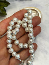 Load image into Gallery viewer, Baroque Freshwater Pearl Hand Knotted Necklace
