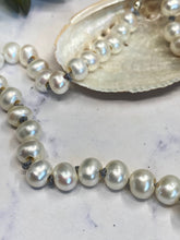 Load image into Gallery viewer, Baroque Freshwater Pearl Hand Knotted Necklace
